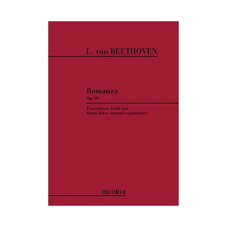 Romanza In FA Maggiore Per Violino E Orchestra