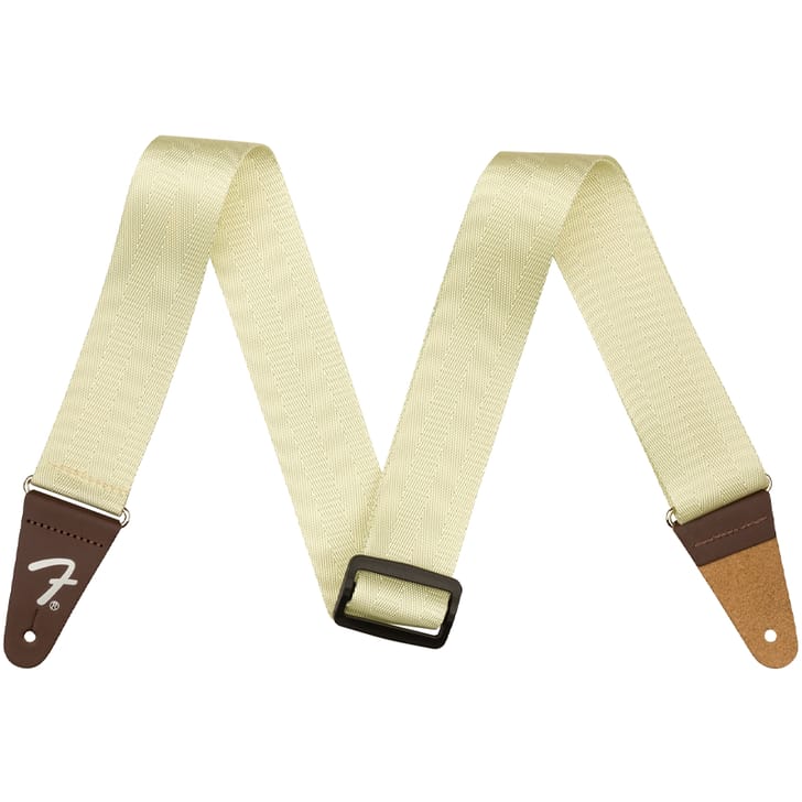 Fender American Professional Seat Belt Strap Olympic White