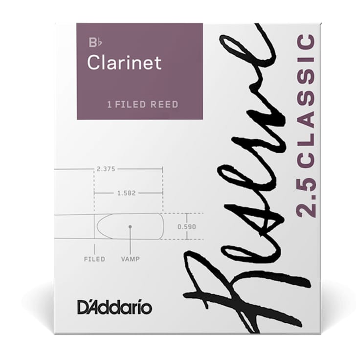 D'addario Reserve 2.5 Clarinetto Bb