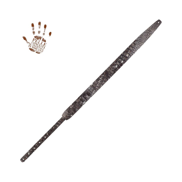 Magrabò Holes HC Embossed Cocco Dalma Argento 6 cm