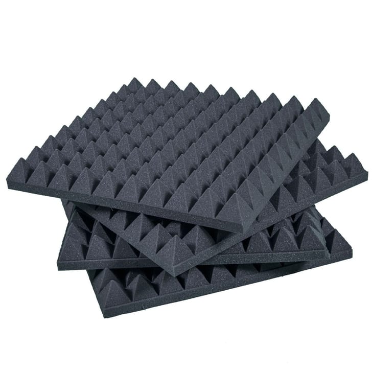 Keyhelm Piramidale 50x50x6 D25 Grigio