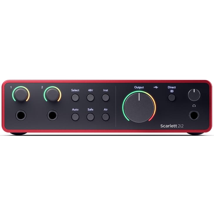 Focusrite Scarlett 2i2 4th Gen