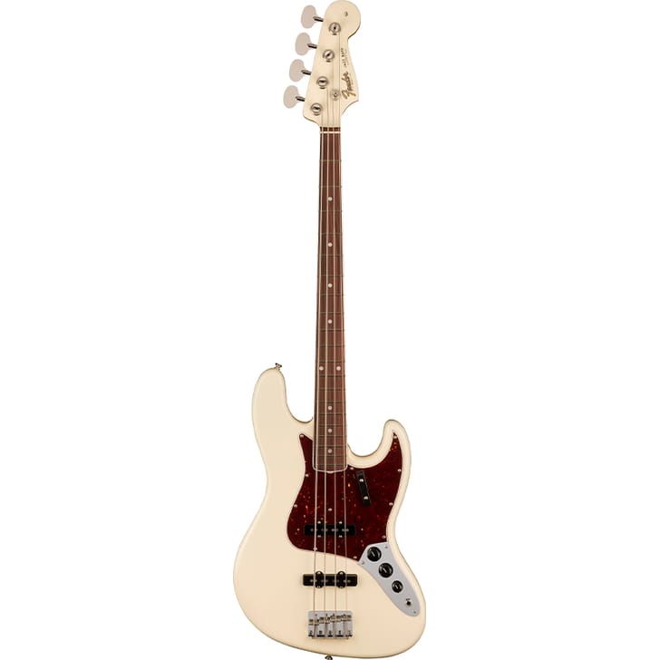 Fender American Vintage II 1966 Vintage Bass RW Olympic White
