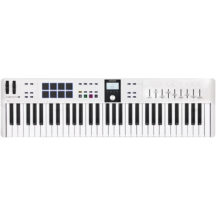 Arturia KeyLab 61 Essential MKIII White