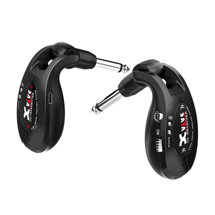 Xvive U2 Black - Trasmettitori Per Chitarra E Basso