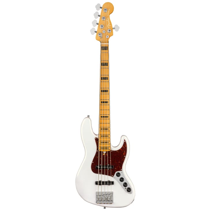 Fender American Ultra Jazz Bass V MN Arctic Pearl
