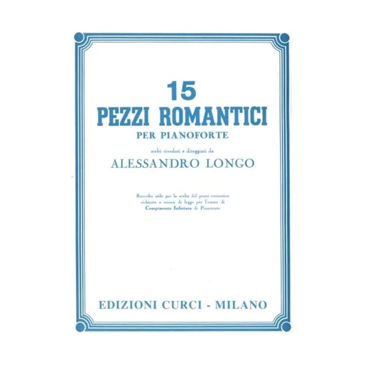 Longo 15 Pezzi Romantici