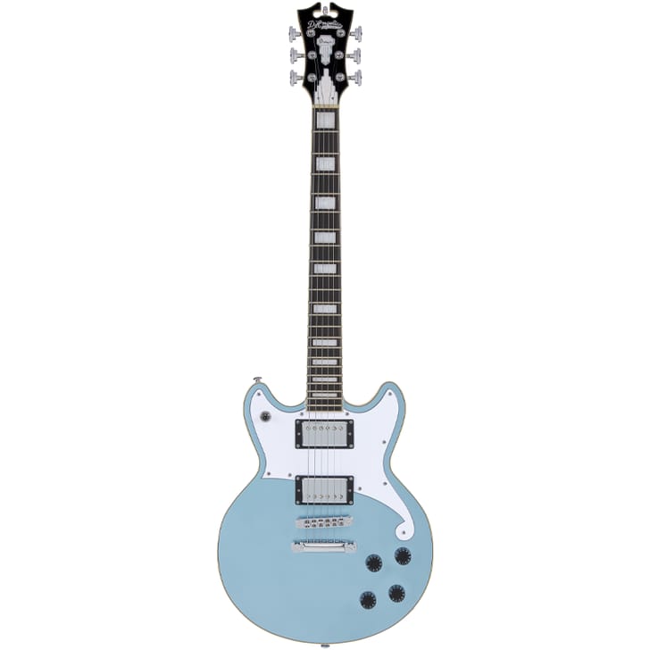 D'angelico Premier Brighton Ice Blue Metallic