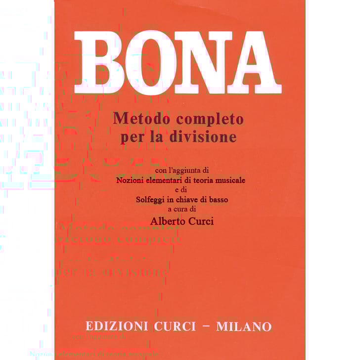 Bona Metodo Completo Divisione