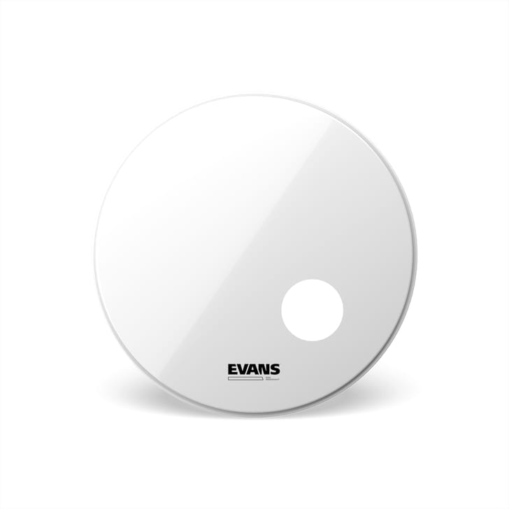 Evans 20" EQ3 Resonant Smooth White Forata BD20RSW