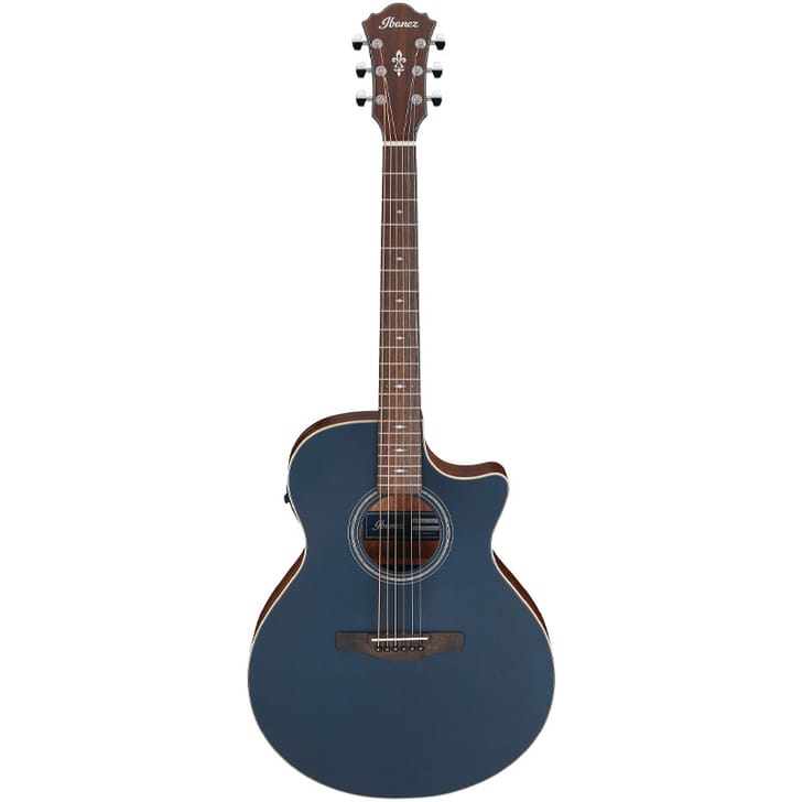 Ibanez AE100 Dark Tide Blue Flat