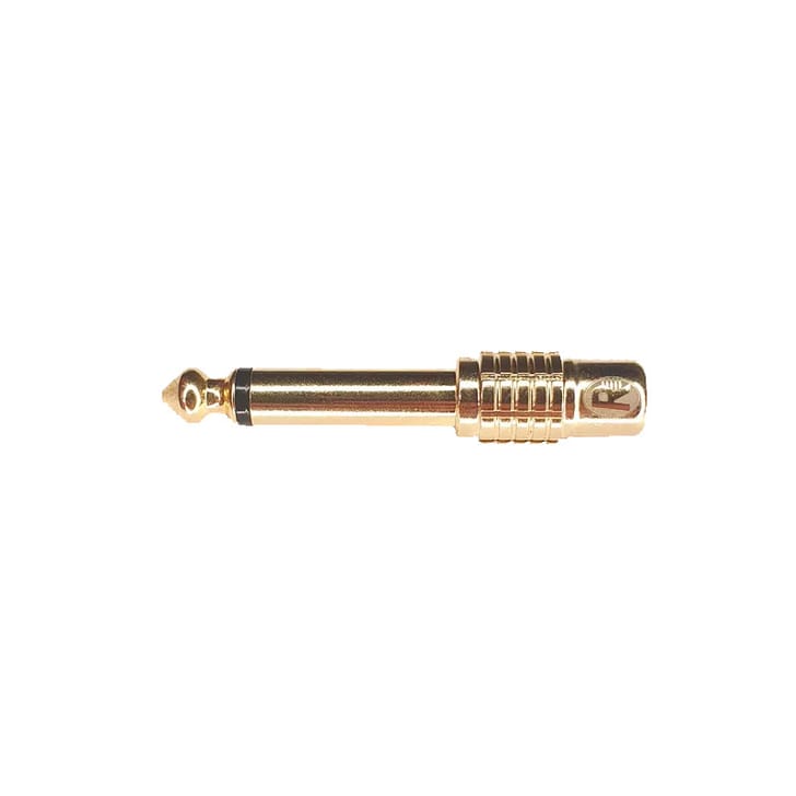 Reference Adattatore Jack Mono 6,3 mm a RCA Femmina Gold