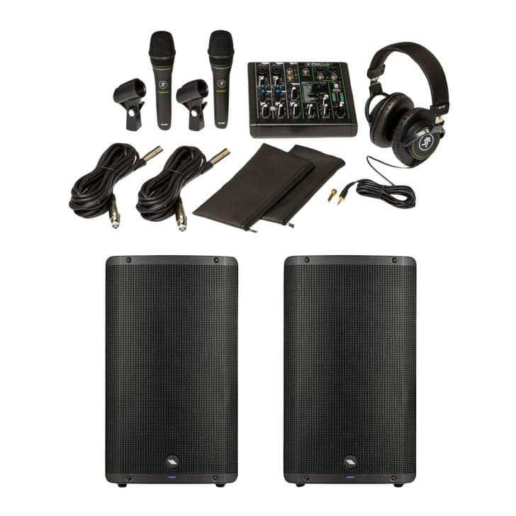 Mackie Performer Bundle/Proel DIVA 12A Coppia Bundle