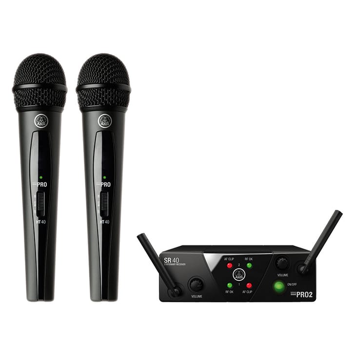 AKG WMS40 Mini 2 Dual Vocat Set US25-B-D