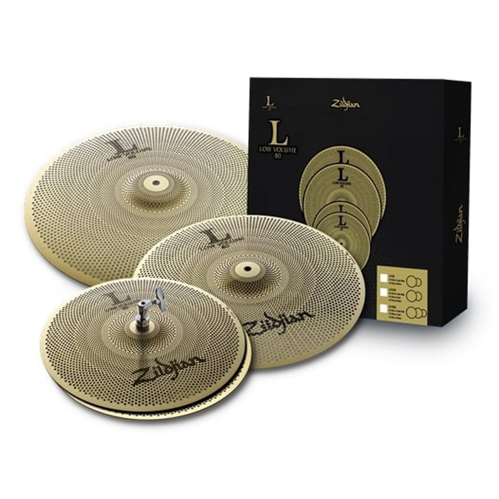 Zildjian LV468 Low Volume L80 Cymbal Pack