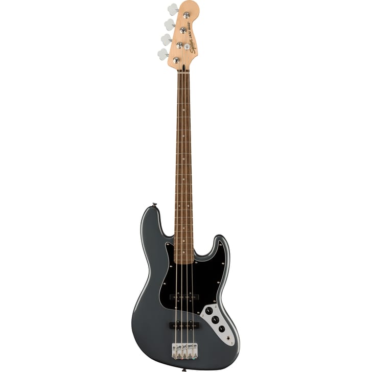 Fender Squier Affinity Series Jazz Bass Lrl Charcoal Frost Metallic
