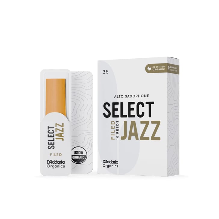 D'Addario Organic Select Jazz Filed Sax Alto 3 Soft