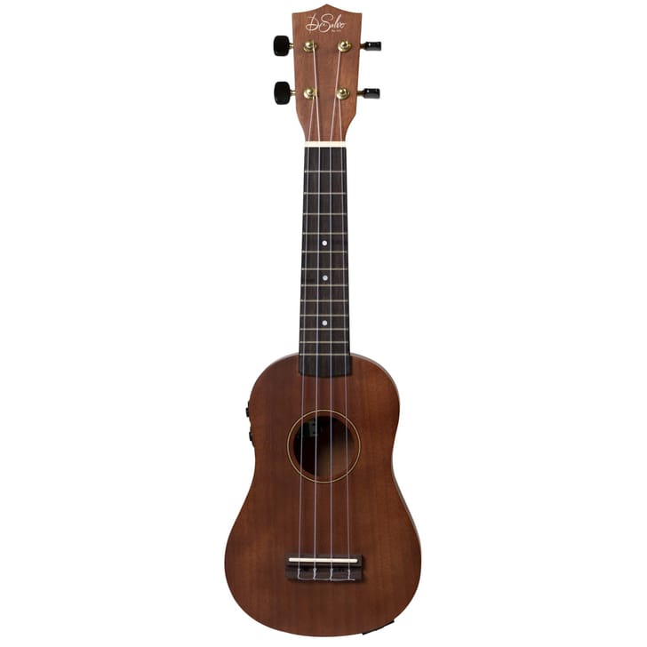 De Salvo Ukulele Soprano Mogano EQ
