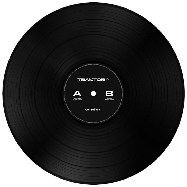 Native Instruments Traktor Control Vinyl Black