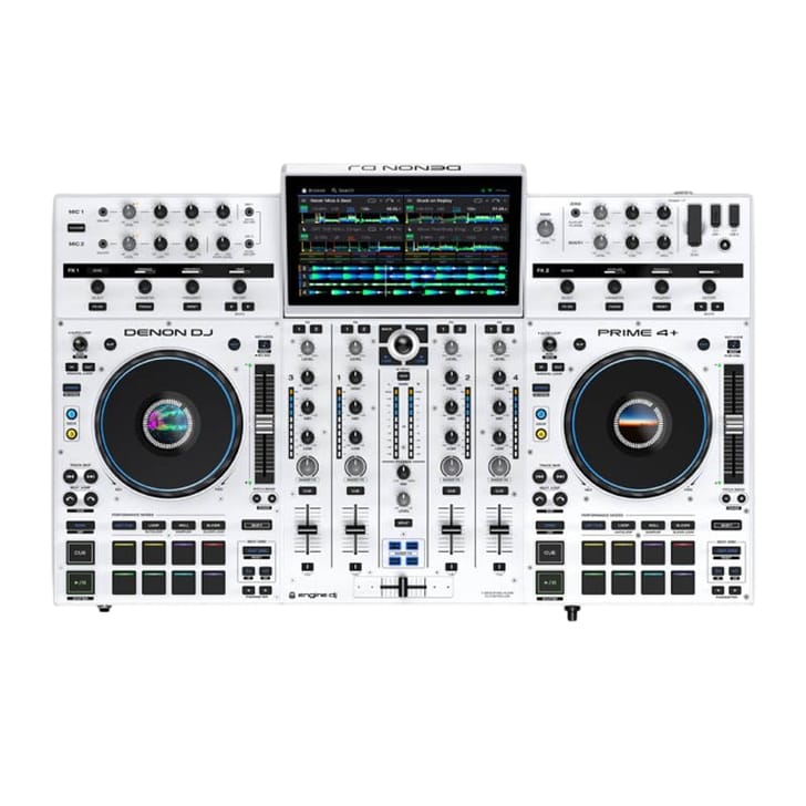 Denon DJ Prime 4+ Limited Edition White