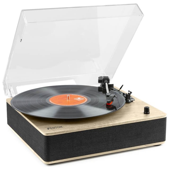 Fenton RP161LW Record Player HQ BT Light Wood