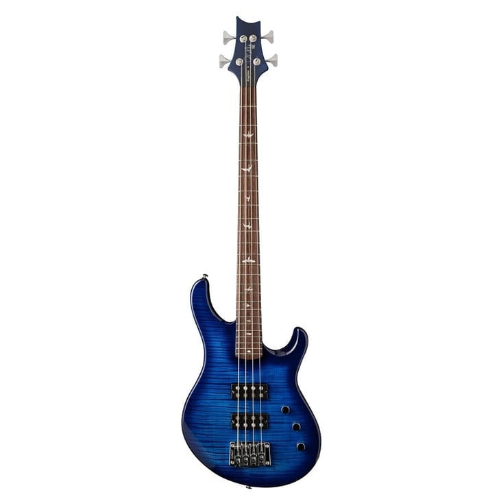 PRS SE Kingfisher 4 Faded Blue Burst