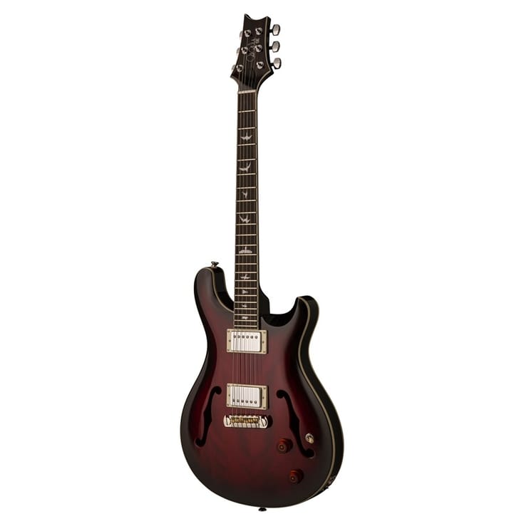 PRS SE Hollowbody Standard Fire Red Burst