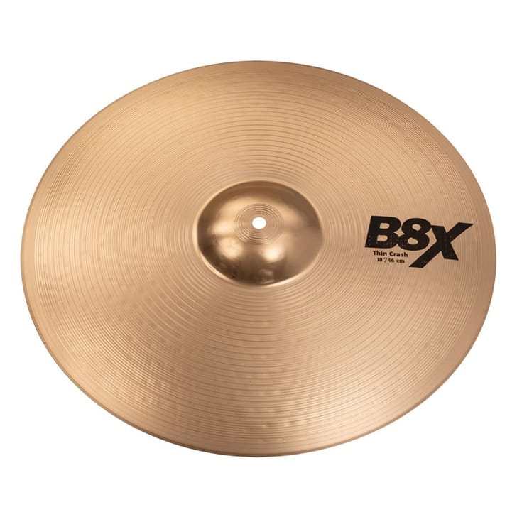 Sabian B8X 18" Thin Crash