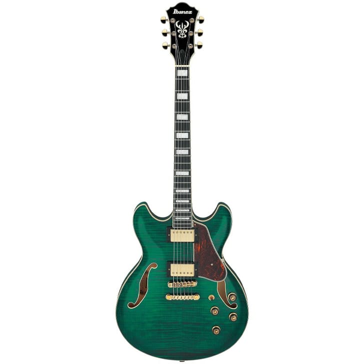 Ibanez AS93FM-TMG Transparent Moss Green