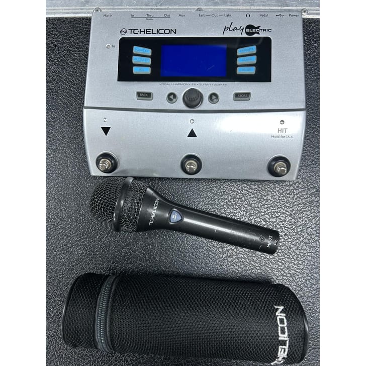 TC Helicon Play Electric + Mic. MP75 Usato