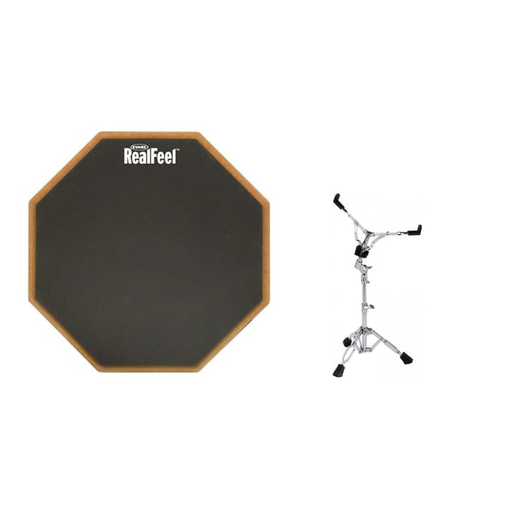 Evans RF12G RealFeel 12" Practice Pad + Reggi Rullante