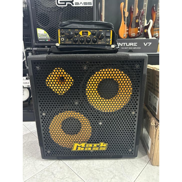 MarkBass MB58R 122 Energy-4 + Little Mark Vintage Goldline Usato