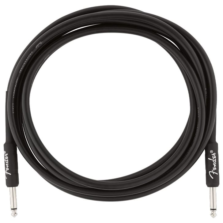 Fender Professional Series Instrument Cable 3M Black