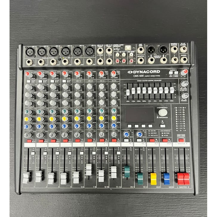 Dynacord CMS 600 Compact Mixing System Usato