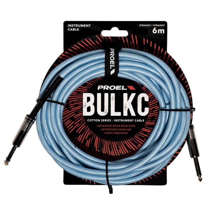 Proel BULK100CLU6BL cavo strumenti 6 m Azzurro