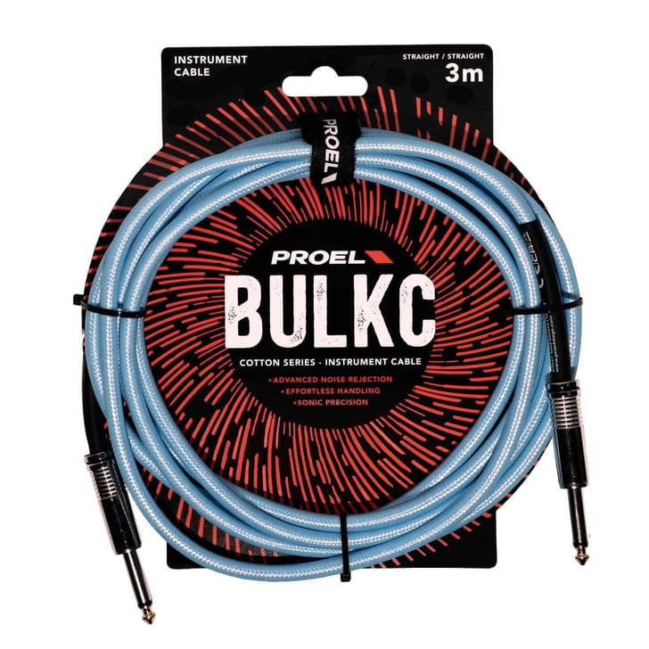 Proel BULK100CLU3BL Cavo per strumenti Azzurro